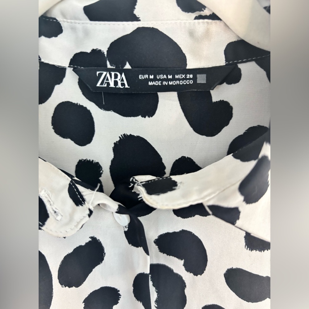 Zara Animal Print Women's Top - Picture 4 of 6